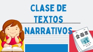 clase de
textos
narrativos
 