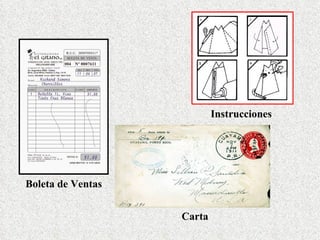 Boleta de Ventas Instrucciones Carta