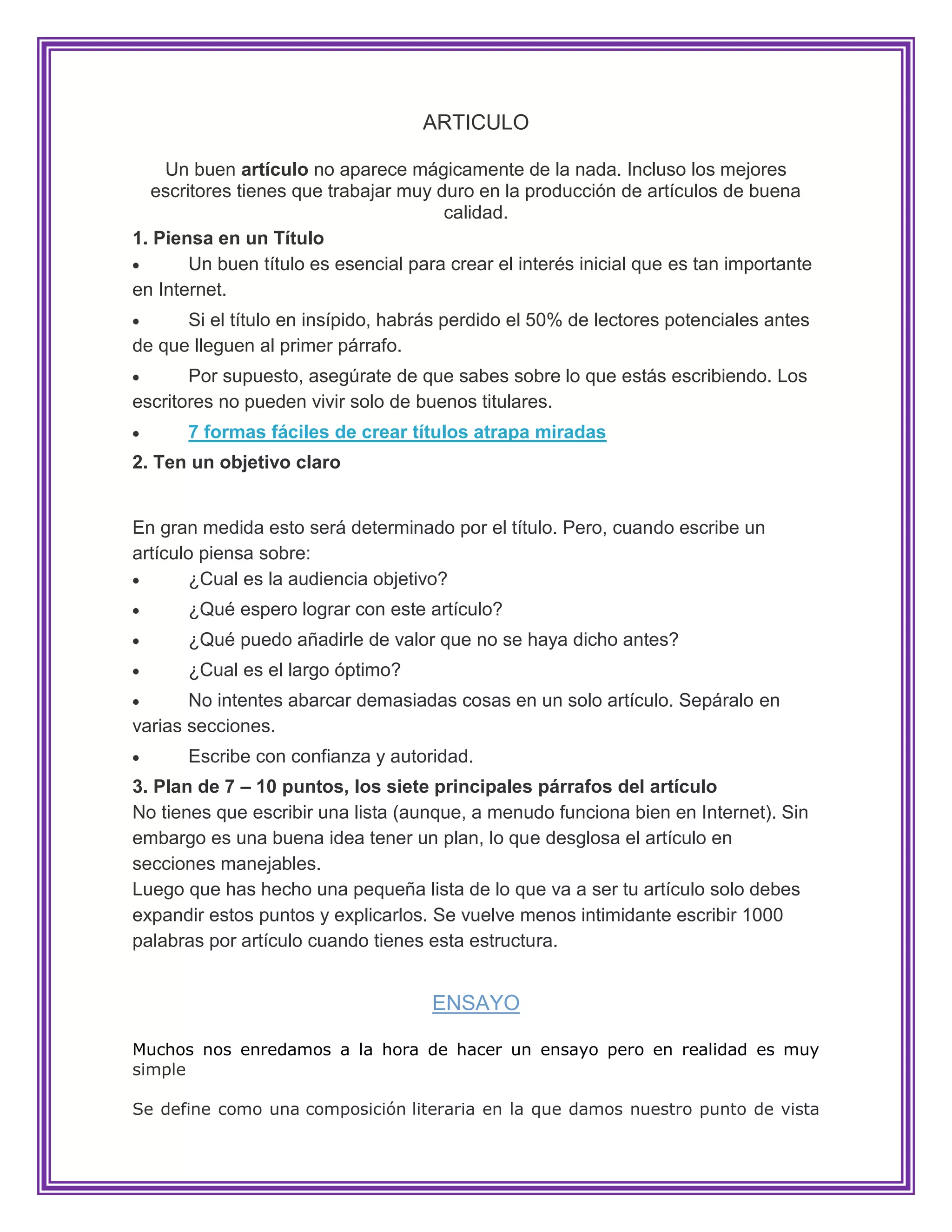 Tipos de textos academicos | PDF