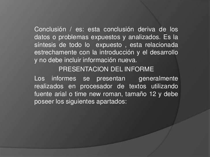 Tipos de textos informe y monografía