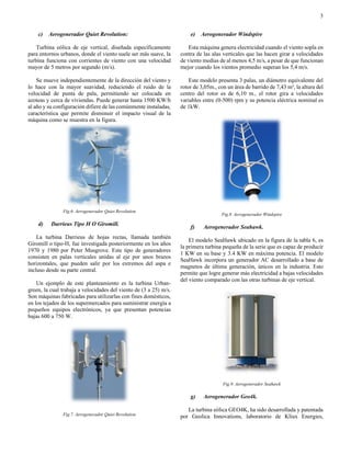 Tipos de turbinas de energía eólica | PDF