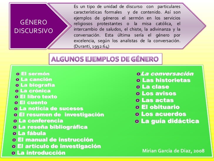 Tipos Y Géneros Textuales