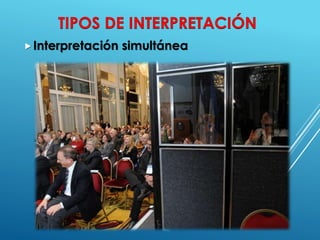 Interpretación simultánea 
 