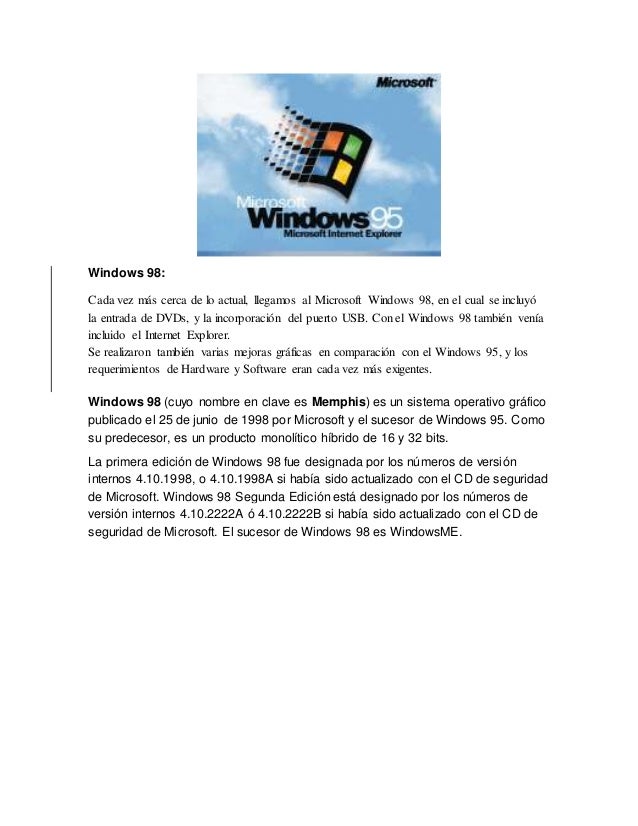 Tipos Y Versiones De Windows