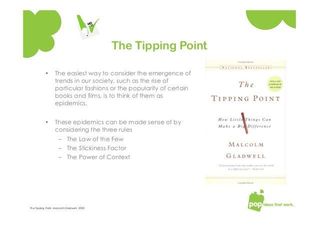 tipping point law of the few tipping point law of the few