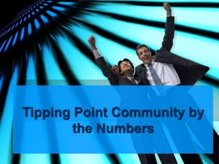 Tipping Point Community by
the Numbers

 