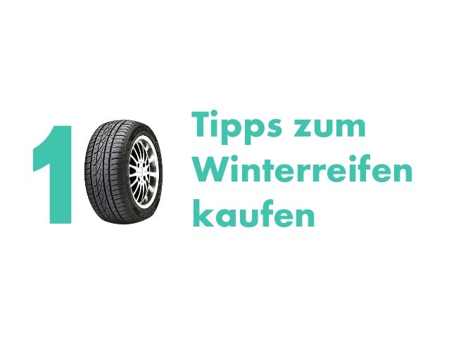 Tipps Zum Winterreifen Kaufen