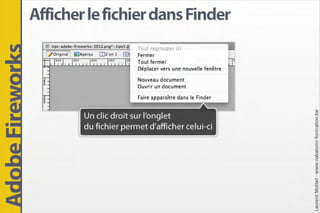 Adobe Fireworks : Trucs et astuces
