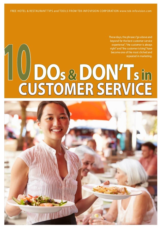 Thesis on service quality in restaurants