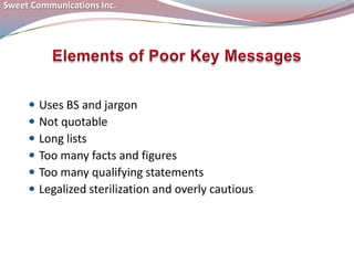 Expresses your value and benefit to the audience