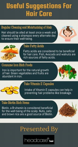 Useful Suggestions for Hair Care