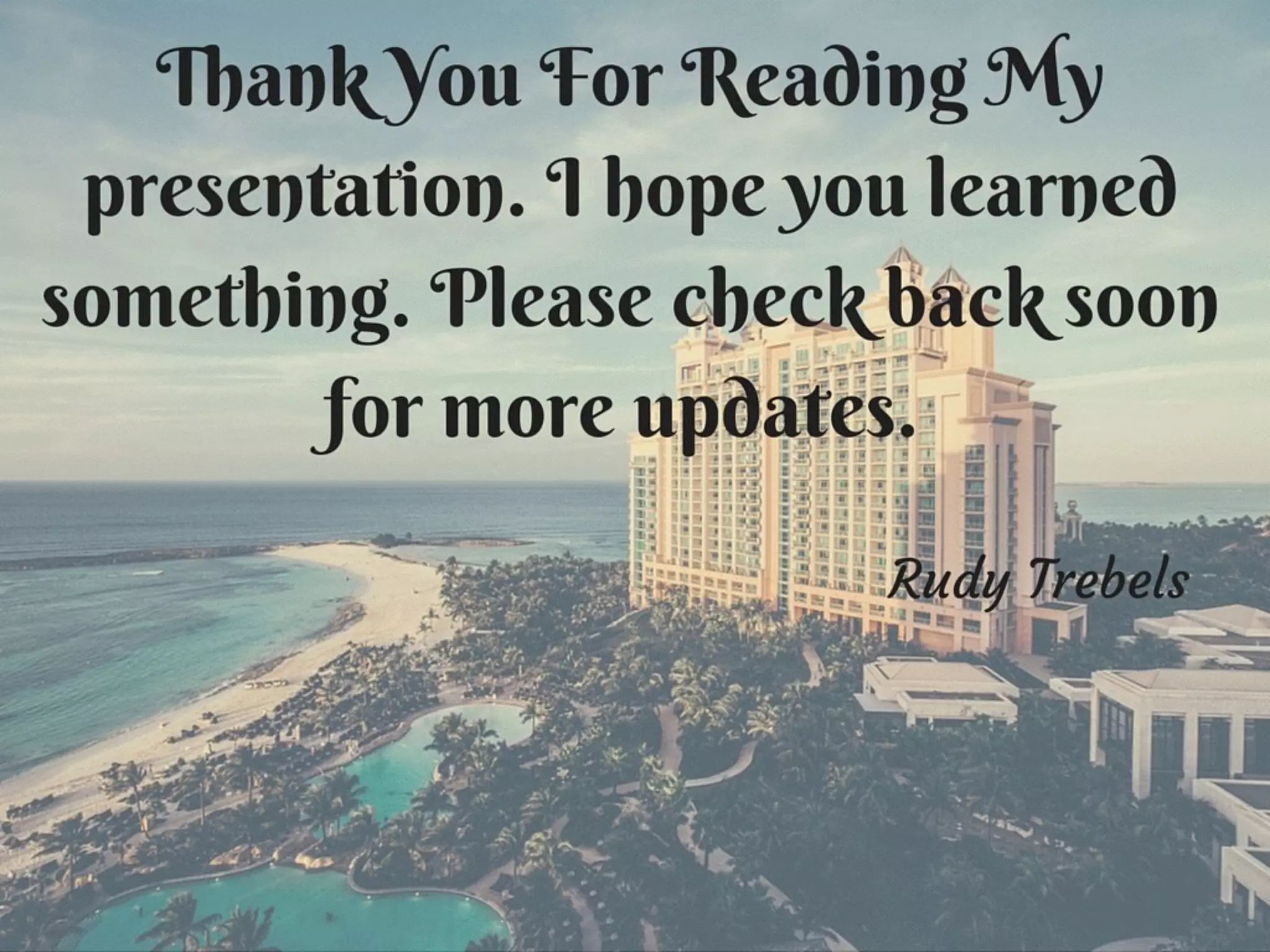 Tips For How To Actually Enjoy Your Next Vacation 