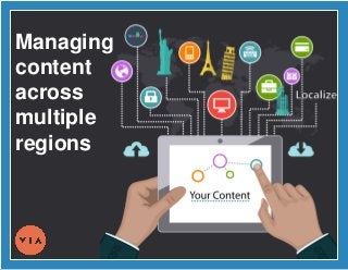 Managing
content
across
multiple
regions
 