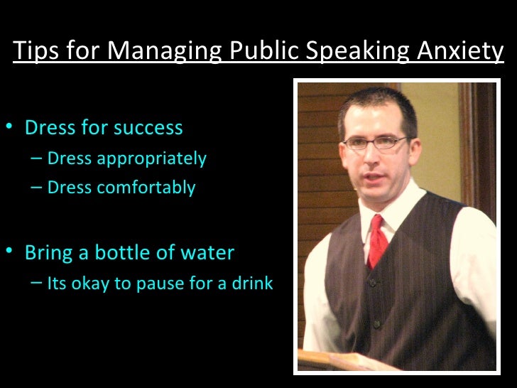 Tips For Managing Public Speaking Anxiety Pp
