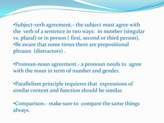 Tips for-toefl-grammar | PPT