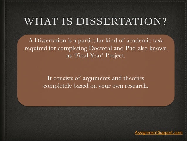 Dissertation experts com