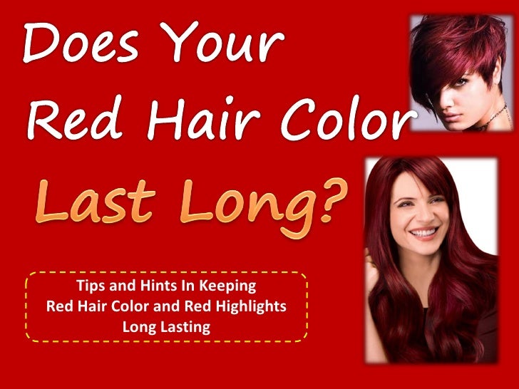 Tips In Keeping Red Hair Color Long Lasting Tips In Keeping Red Hair Color Long Lasting