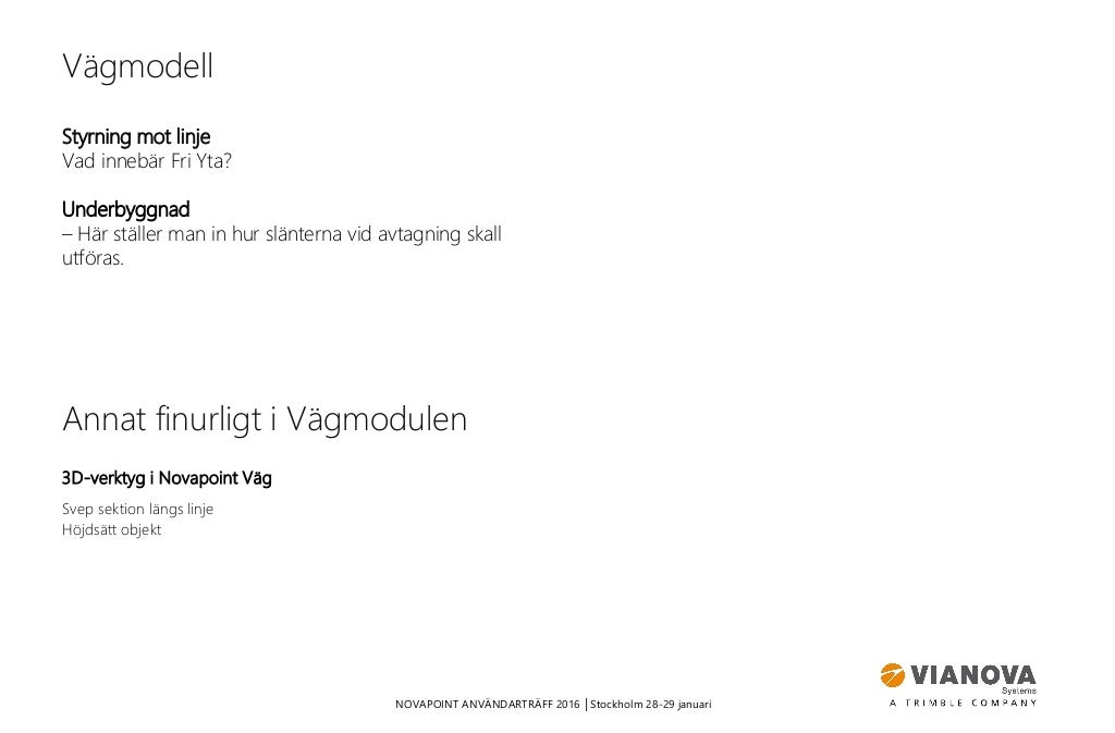 Tips o trix i np väg