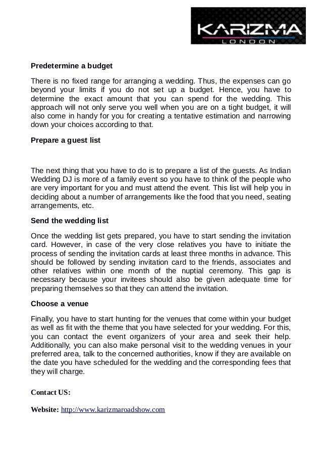 Tips On Planning A Awesome Indian Wedding