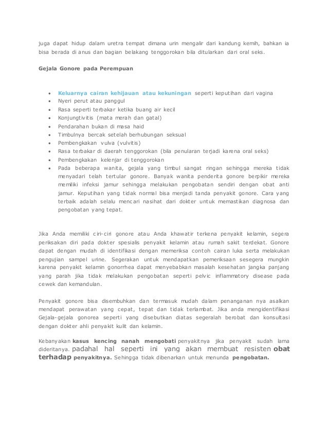 Tips pengobatan kelamin wanita bernanah