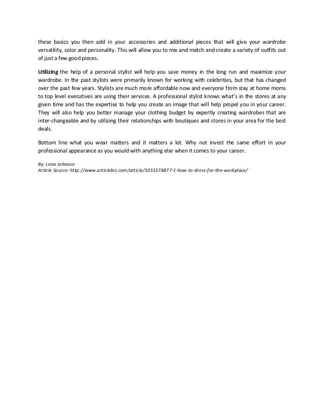 professional tips for the workplace
