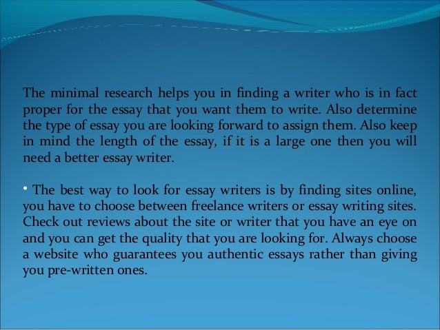 Excellent Essay Writing Service: Hire An Essay and Dissertation Writer Online