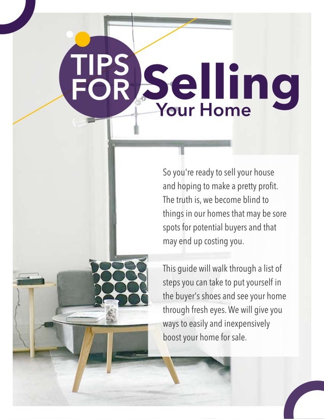Tips for Preparing Your Home To Sell