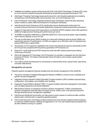 IBM System x iDataPlex dx360 M4 | PDF