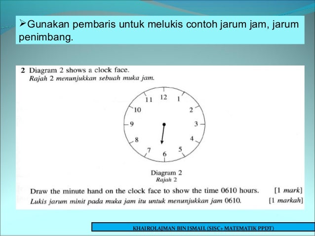 Tips akhir matematik upsr kertas 2 1