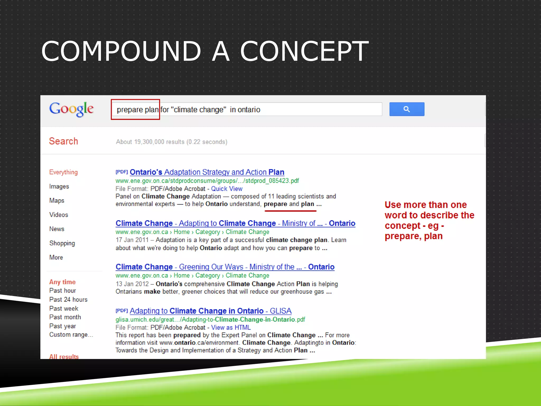 COMPOUND A CONCEPT
 
