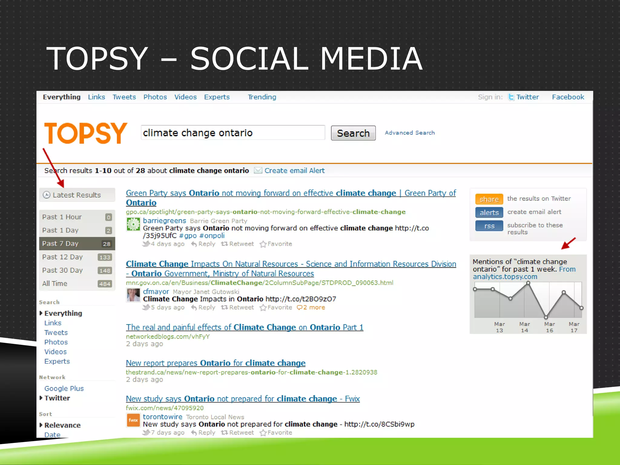 TOPSY – SOCIAL MEDIA
 
