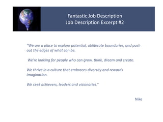 Who the position reports to