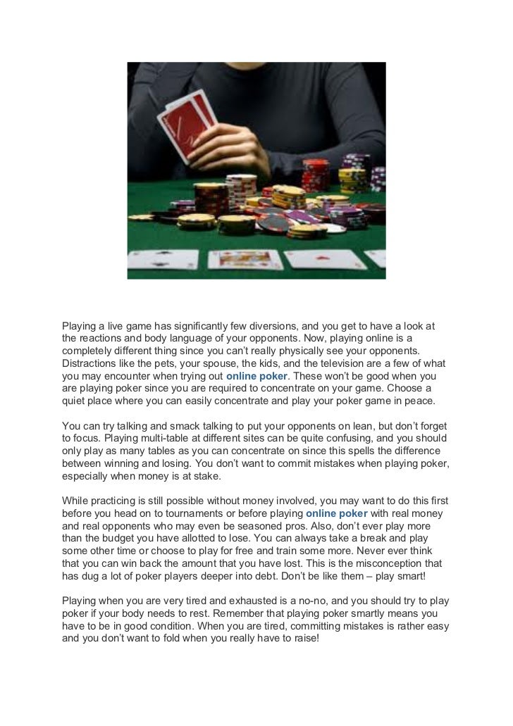 Poker trapping sites Poker trapping sites