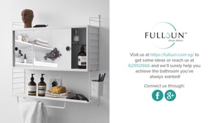 Tips And Tricks To Maintain A Clutter Free Bathroom | PPT