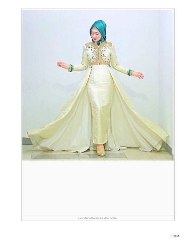 Tipsbajumuslimah blogspot com 46 model baju  pesta muslim  