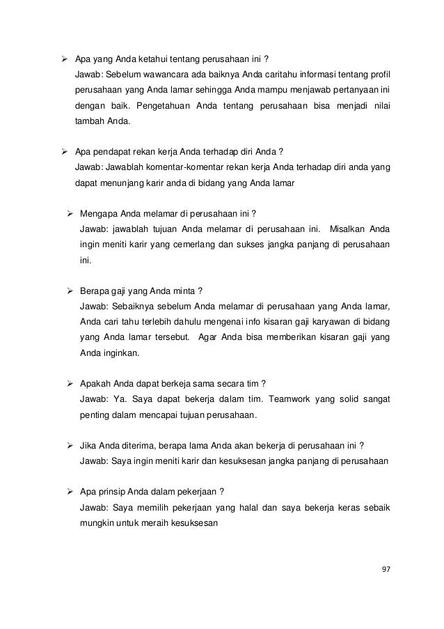 Kumpulan Soal Psikotes Kerja / Contoh Soal Psikotes dan