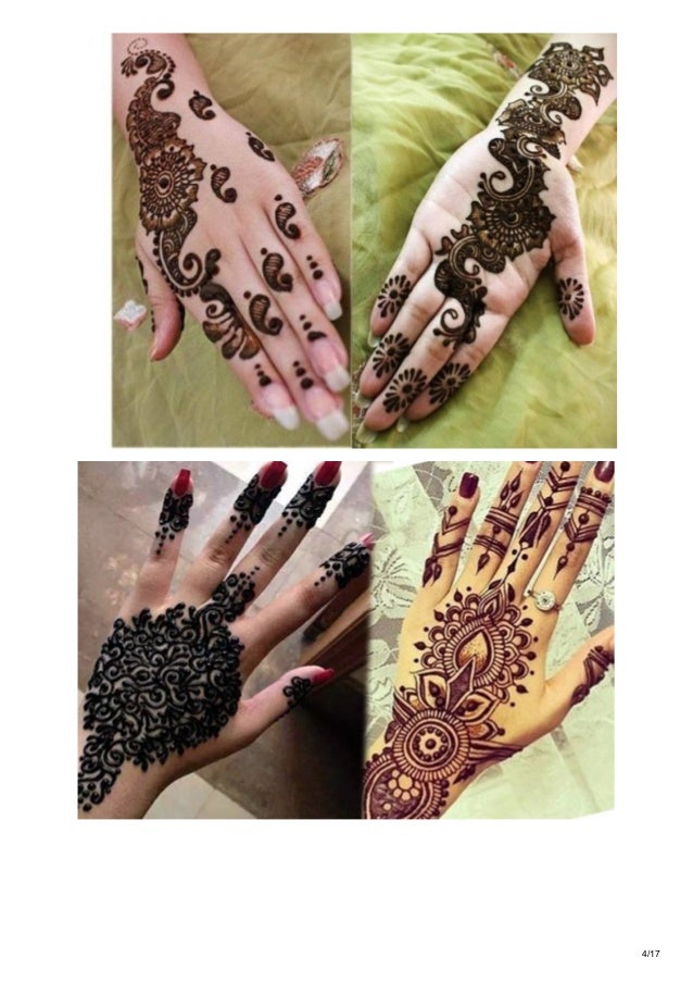 Tipsclear Com 10 Simple And Latest Arabic Mehndi Designs 2017