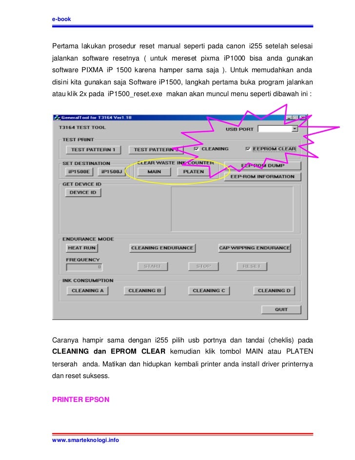 Tips dan trik service printer