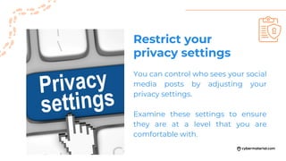 How to protect your digital footprint | PDF | Internet Safety | Parenting