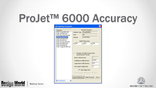 ProJet™ 6000 Accuracy

 