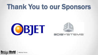 Thank You to our Sponsors

 