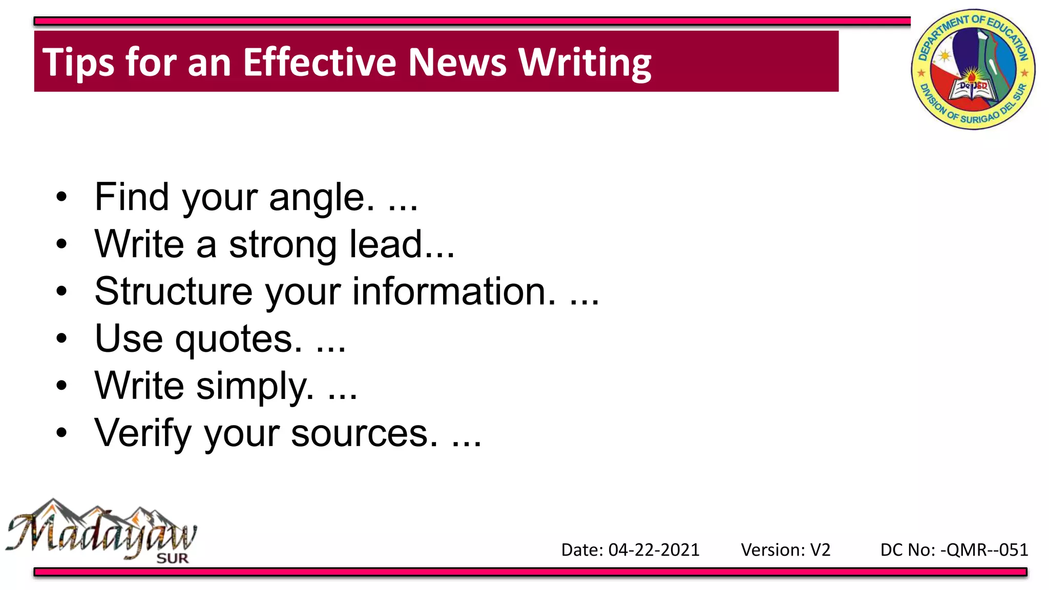 Tips for an Effective News Writing.pptx