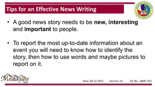 Tips for an Effective News Writing.pptx