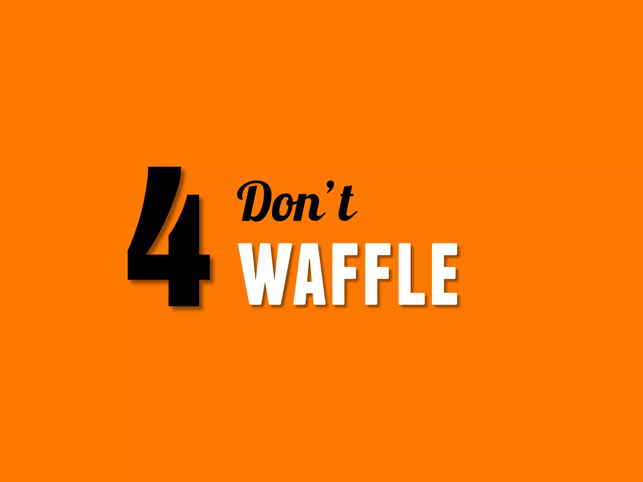 4waffle
 