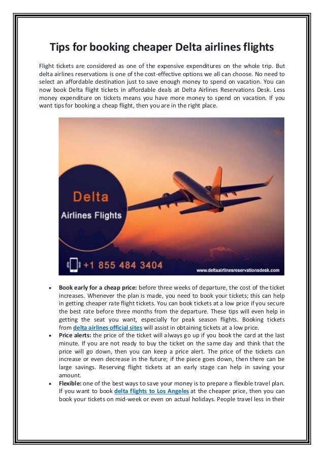 airline tickets delta the cheapest one