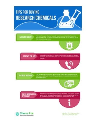 Tips for buying research chemicals