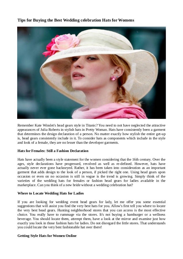 ladies wedding hats online