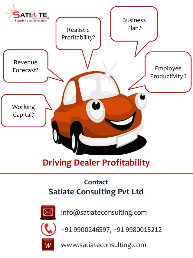 Automotive consulting business plan