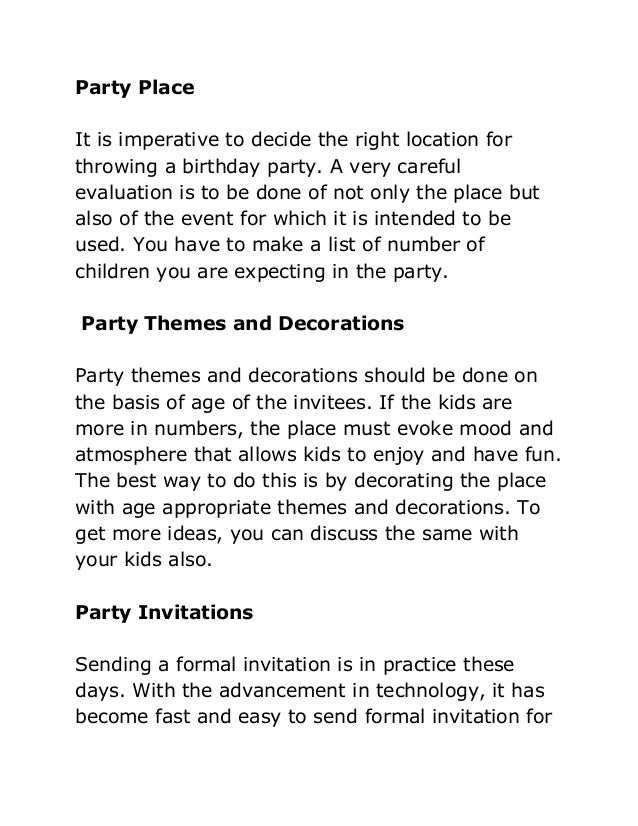 Tips for celebrating birthday party singapore