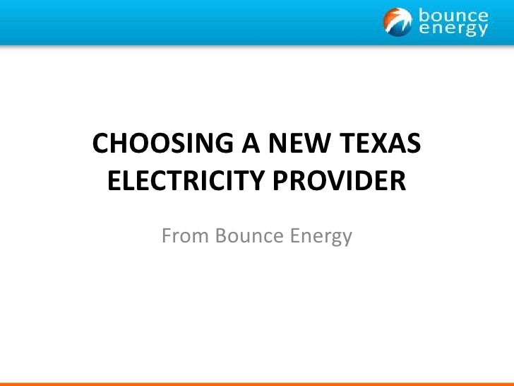 Tips For Choosing a New Texas Electricity Provider